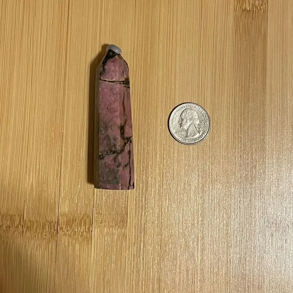 🔴3 for $15 Rhodonite Tower #1